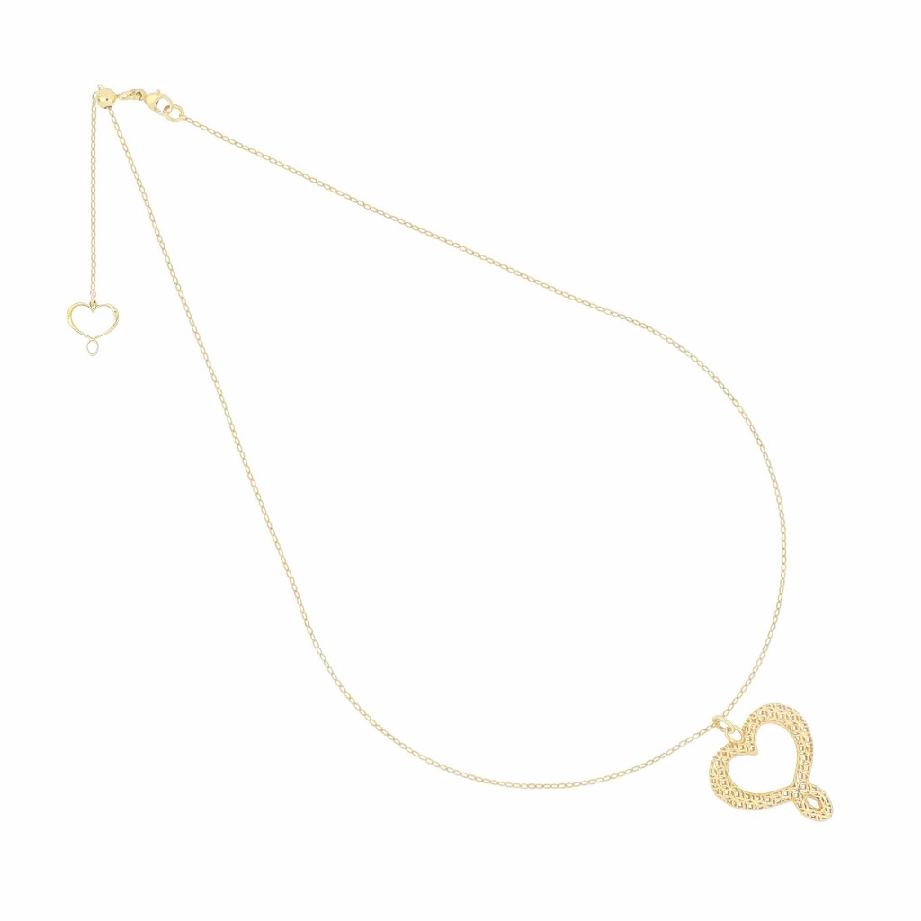 Girocollo cuore Maman trama 2,2 cm - MAMAN ET SOPHIE