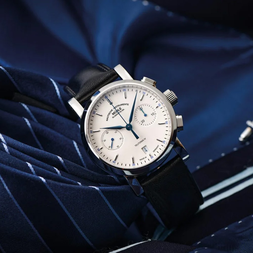  Muhle Glashutte Teutonia IV Chronograph M1-44-35-LB 39,0 mm - MUHLE-GLASHUTTE