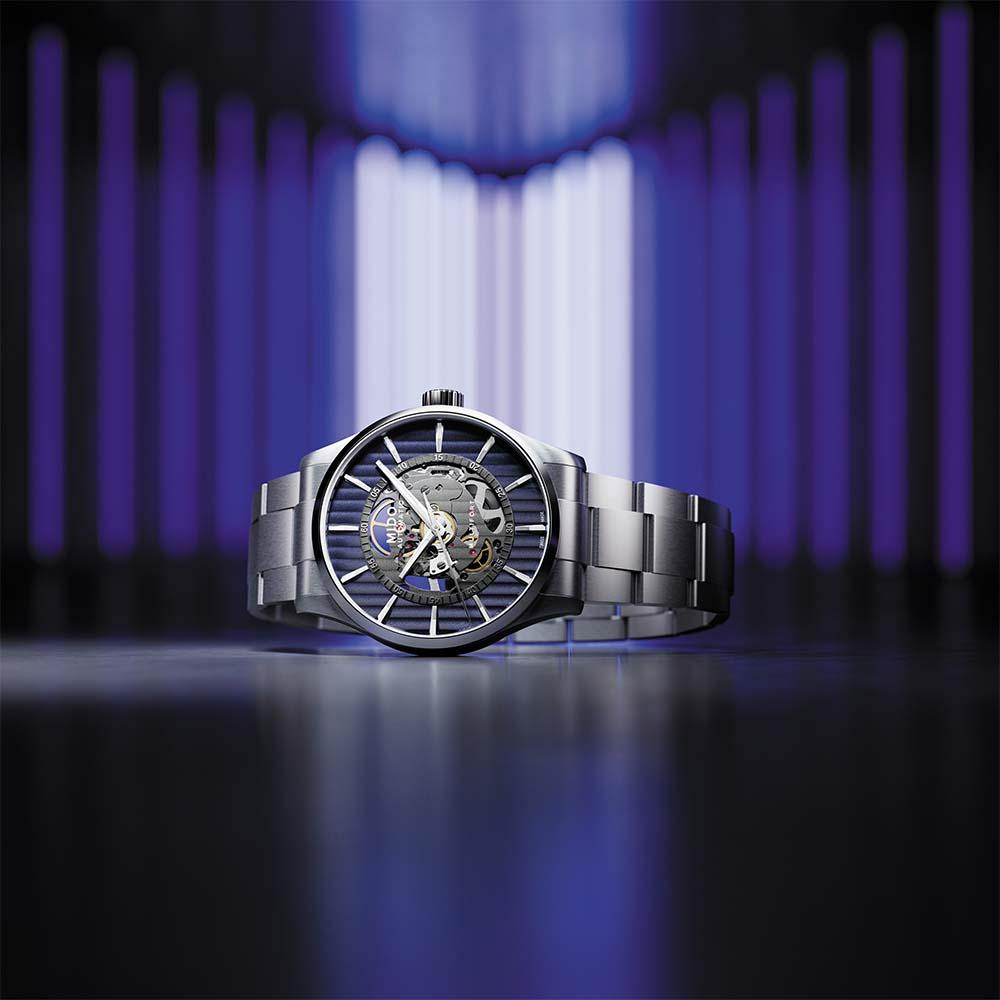  Mido Multifort Skeleton Vertigo M038.436.11.041.00 - MIDO