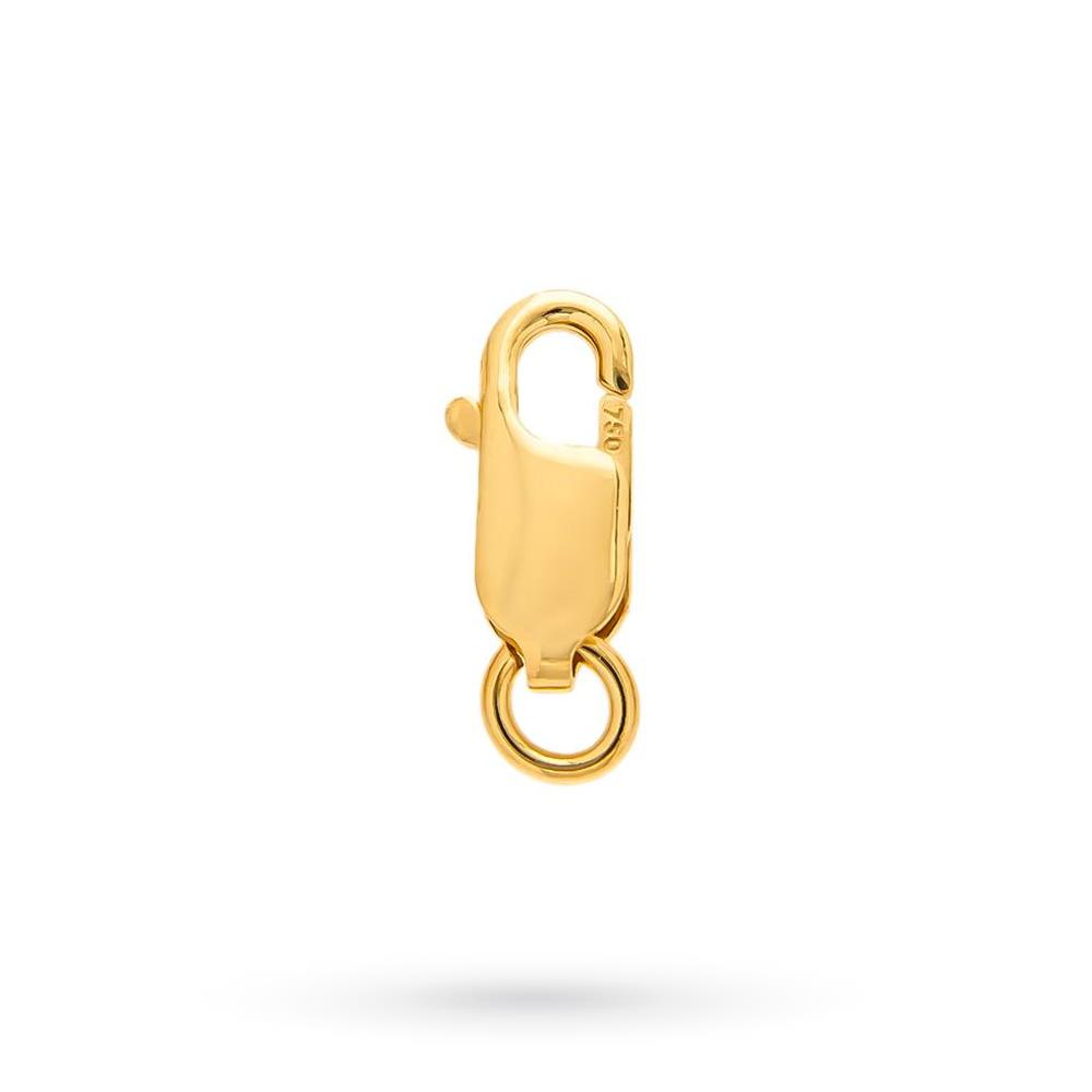 18kt yellow gold clasp Nickel free  - LUSSO ITALIANO