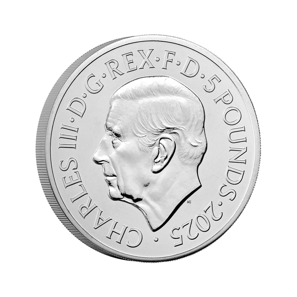  The Royal Tudor Beasts The Greyhound of Richmond 2025 UK &pound;5 - THE ROYAL MINT