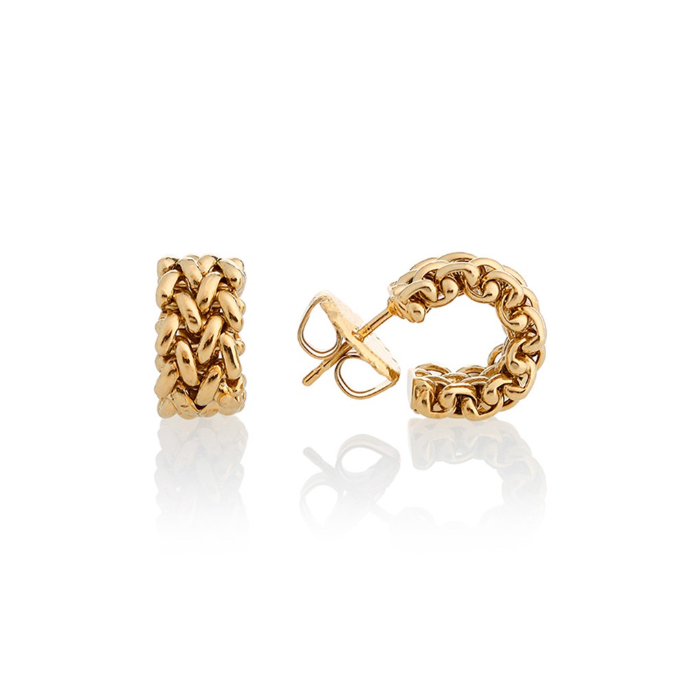 Orecchini Unoaerre 6225 in argento dorato Chicco - UNOAERRE