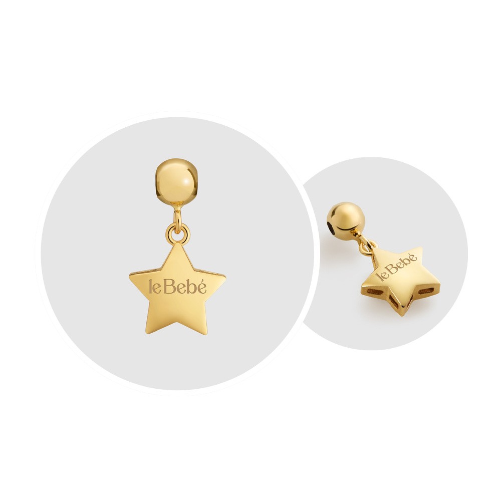  Charm leBebe LBB976 I Tesorini Pop sagoma Stella - LE BEBE