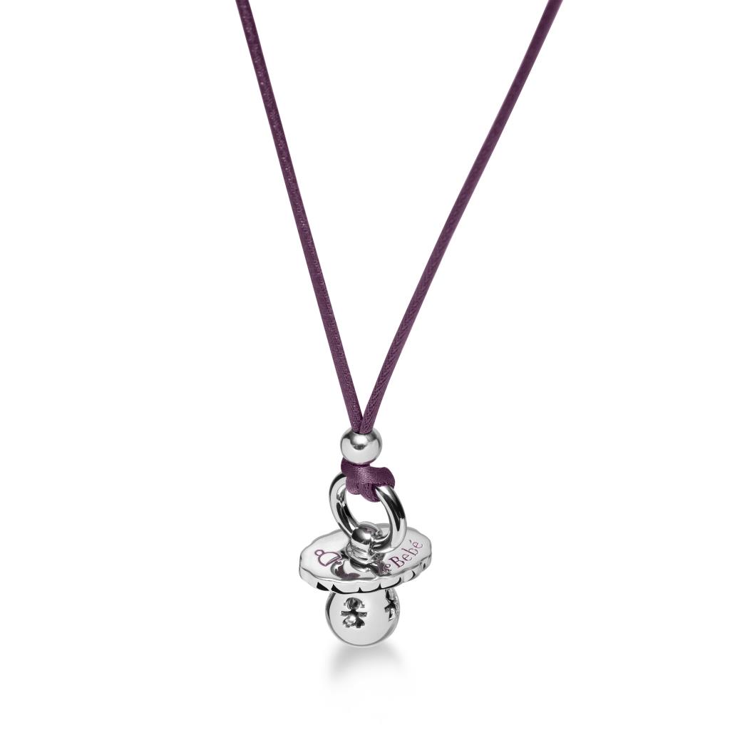 Ciondolo leBebe SNM001 SuonAmore ciuccio argento - LE BEBE