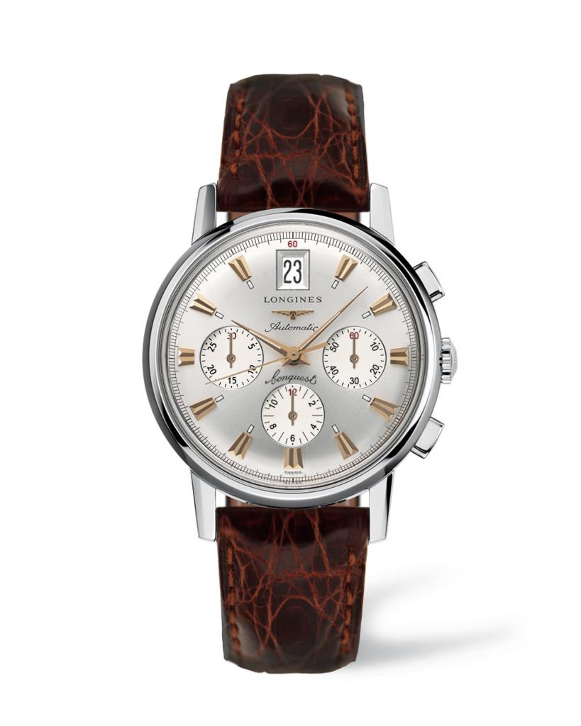 Longines Conquest Heritage L1.641.4.75.9 cronografo 38 mm - LONGINES