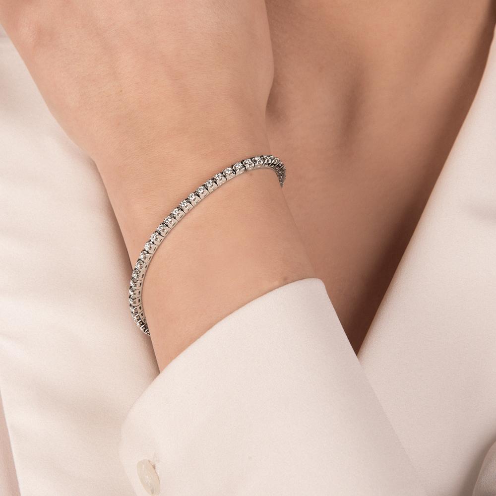  White gold diamond tennis bracelet 1,40ct G VS Mirco Visconti - MIRCO VISCONTI