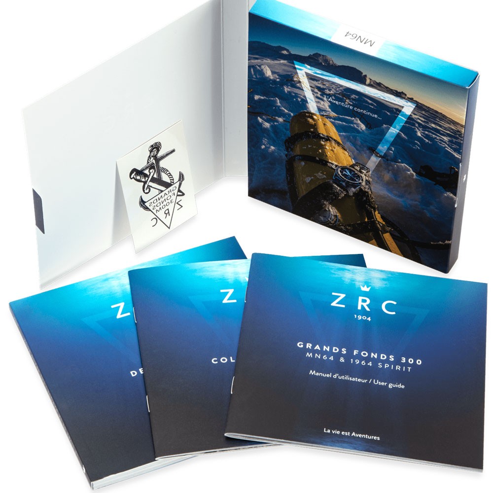  ZRC 1904 Grands Fonds Ruthenium GF42103 41,5 mm - ZRC 1904