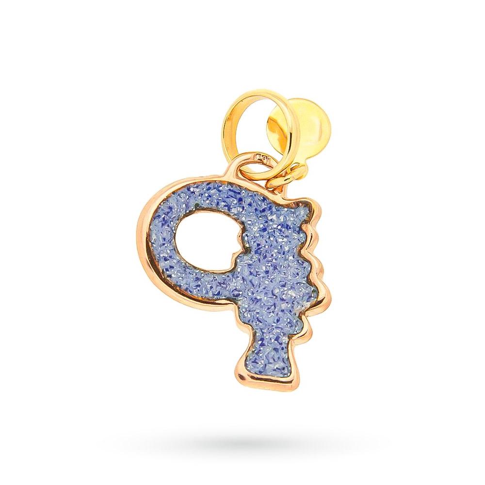 Ciondolo Iniziale P Gabriella Rivalta Violette - GABRIELLA RIVALTA