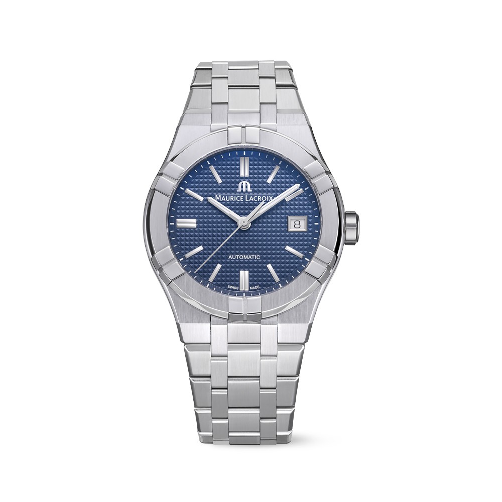 Orologio Maurice Lacroix con cassa 39mm collezione Aikon quadrante blu