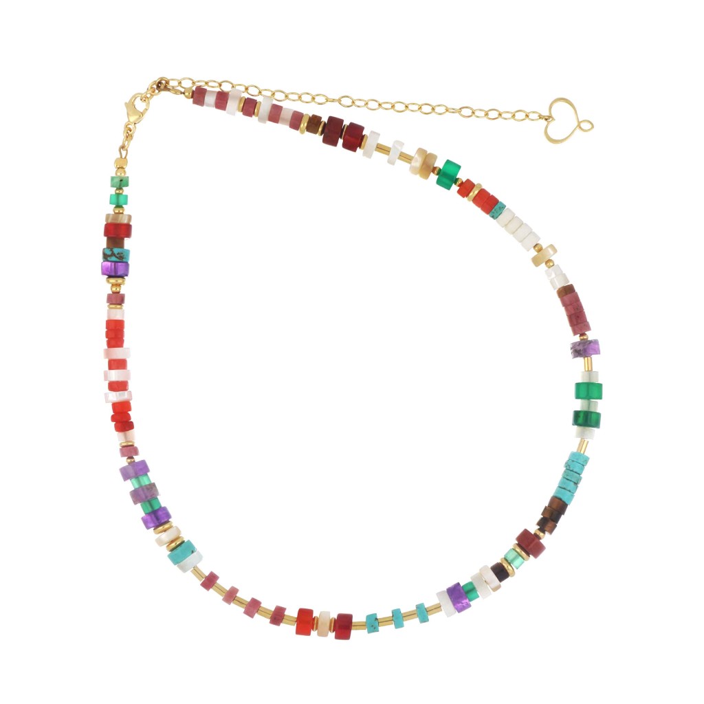 Girocollo Maman et Sophie GCUSA6ROMX Madreterra Argento 925 Dorato - MAMAN ET SOPHIE