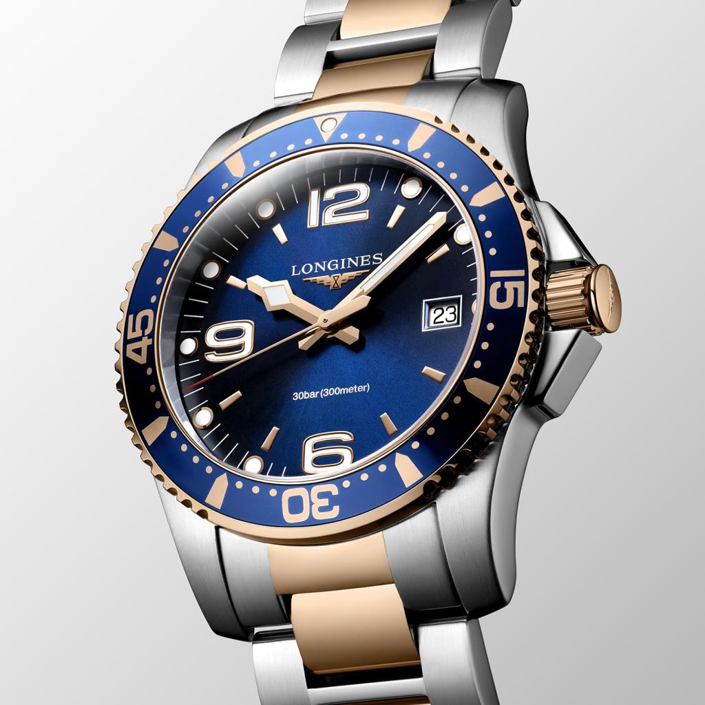  Longines Hydroconquest L3.740.3.98.7 Al Quarzo 41 mm - LONGINES