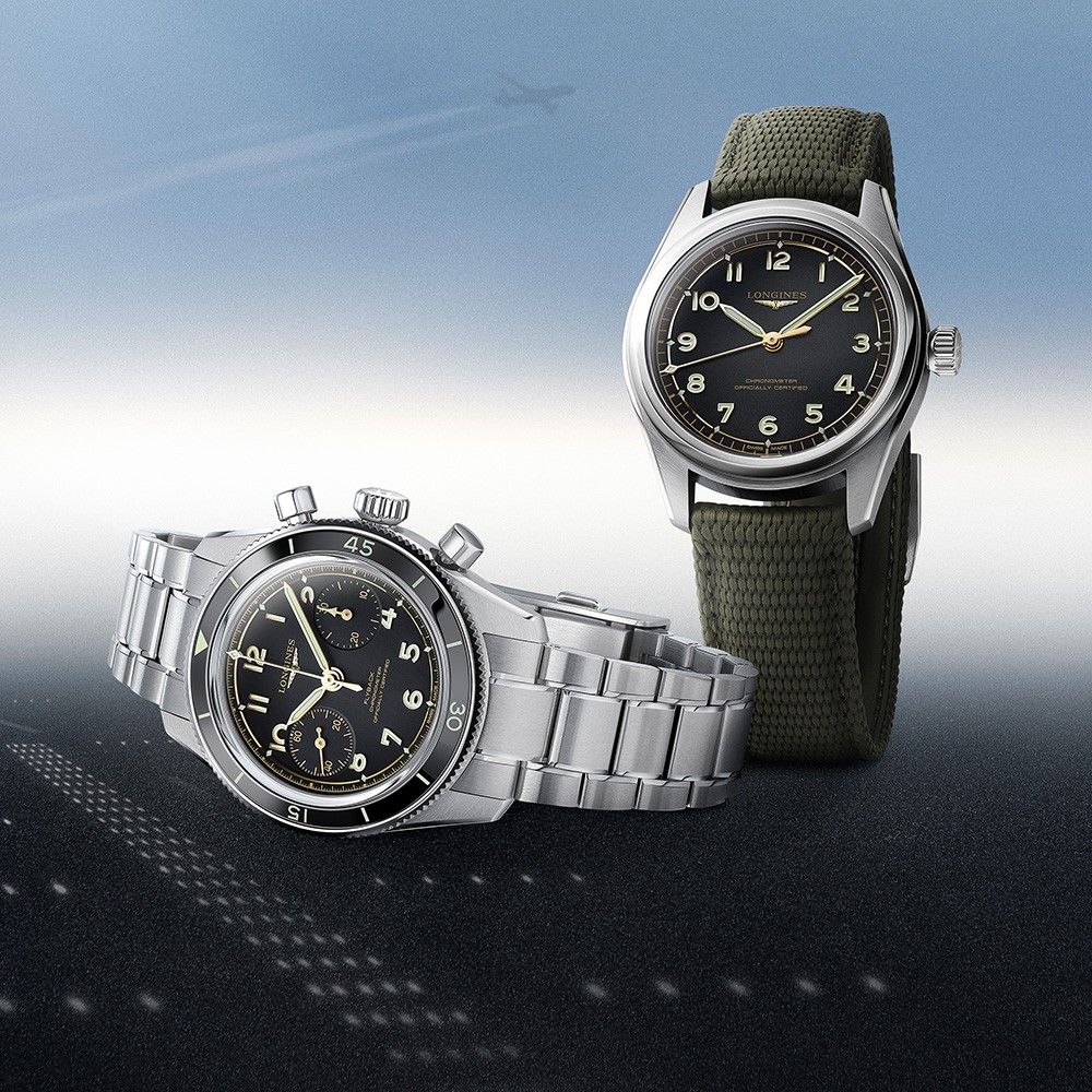  Longines Spirit Pilot L3.809.4.53.9 Automatico 39 mm - LONGINES