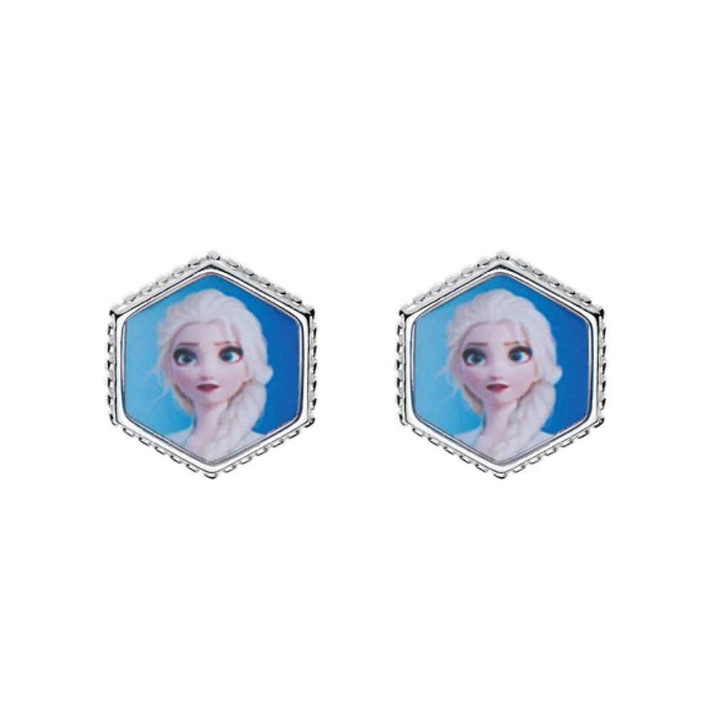 Orecchini bambina Disney Frozen Argento 925 Smalto - DISNEY