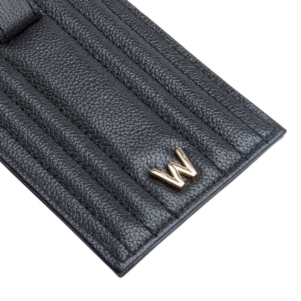  Wolf Luggage Tag - Black - WOLF