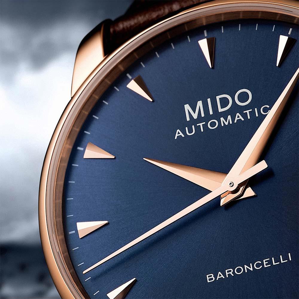  Mido Baroncelli M8600.3.15.8 38 mm - MIDO