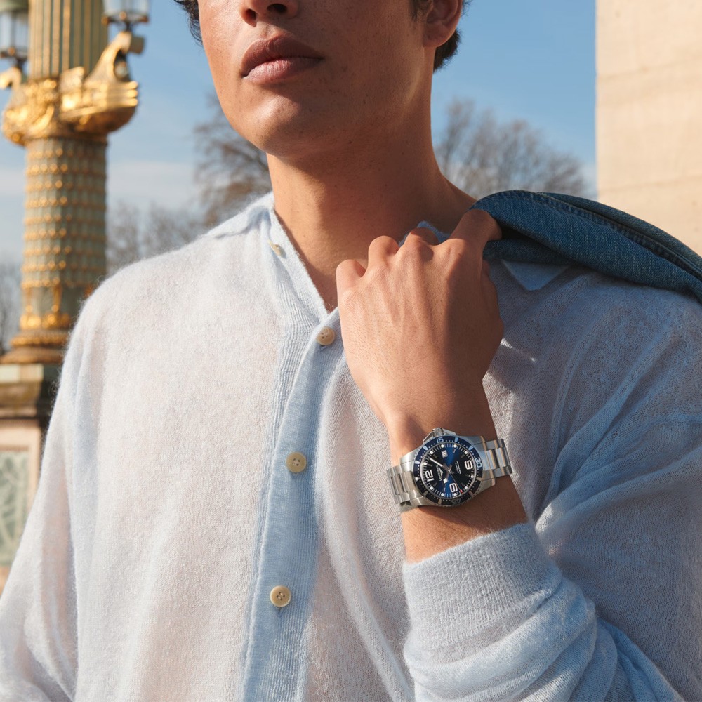  Longines Hydroconquest L3.742.4.96.6 Automatico 41&nbsp;mm - LONGINES