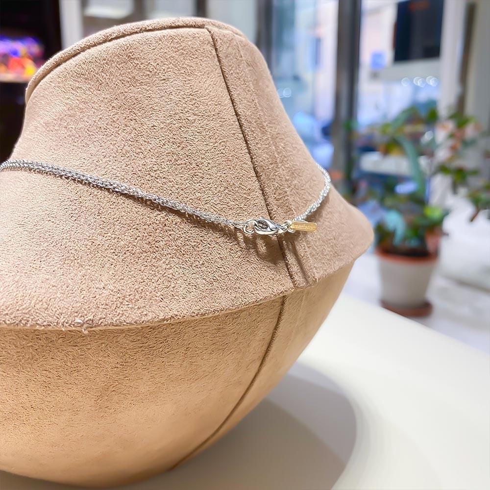  Girocollo Giorgio Visconti pendente bicolore diamanti 0,65ct - GIORGIO VISCONTI