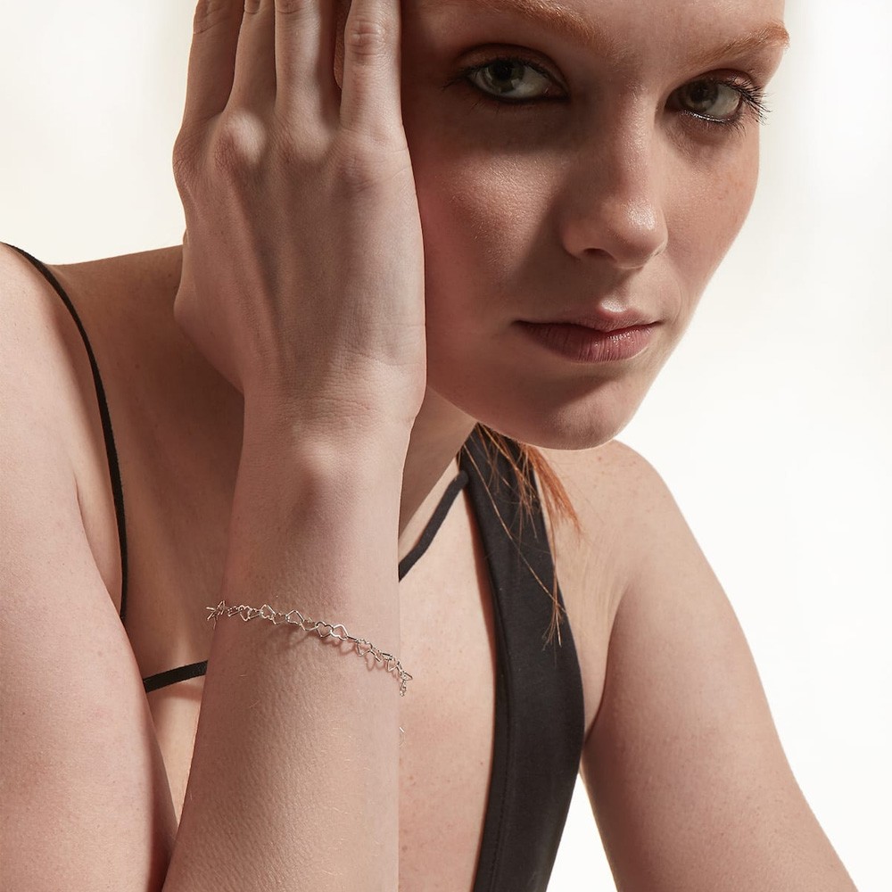 Bracciale metraggio love argento lucido Nove25 - NOVE25