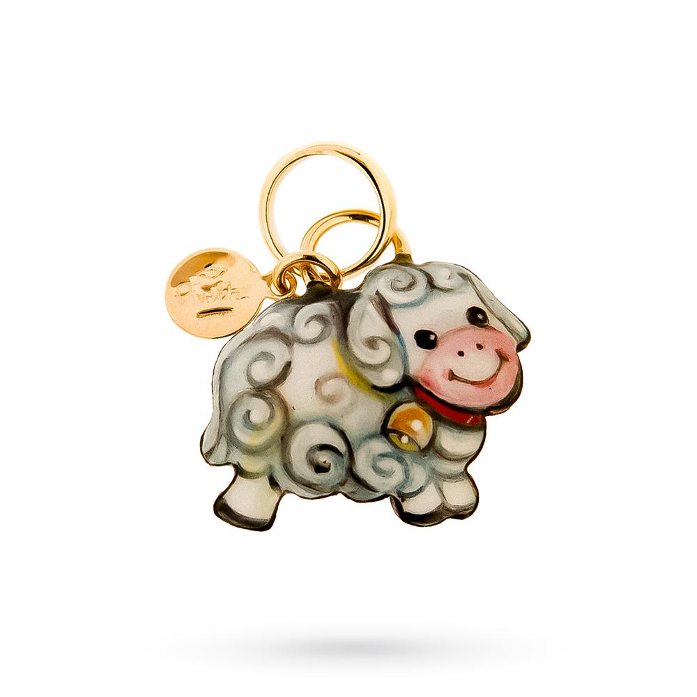 Ciondolo Gabriella Rivalta pecora nera-grigia rame oro  - GABRIELLA RIVALTA