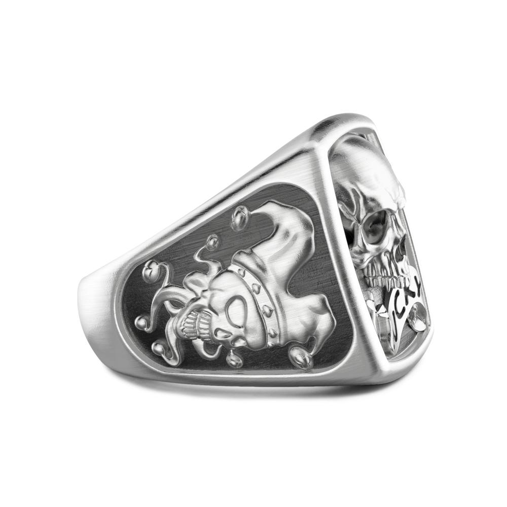 Anello uomo Zancan EXA137 argento teschio - ZANCAN