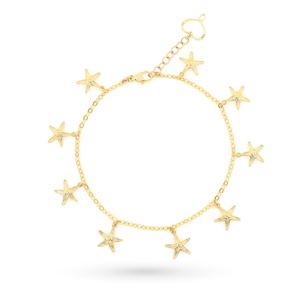 Maman et Sophie bracelet in gilded silver 9 stars - MAMAN ET SOPHIE