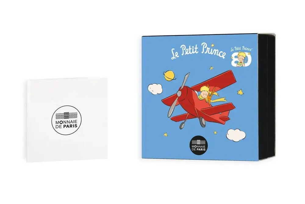  The Little Prince, Fox Silver Coin - MONNAIE DE PARIS
