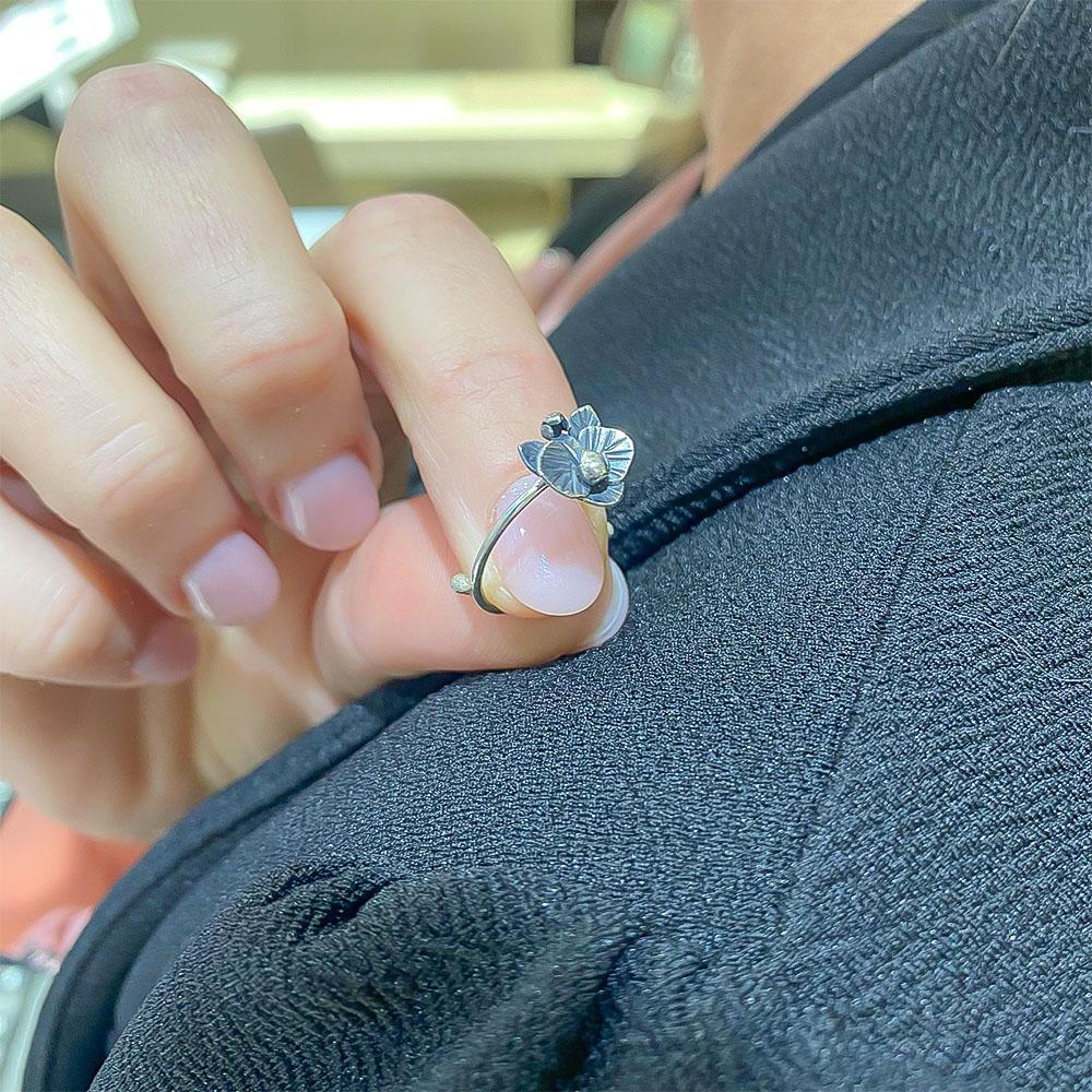  Anello regolabile fiore Maman et Sophie ANFRD13 - MAMAN ET SOPHIE