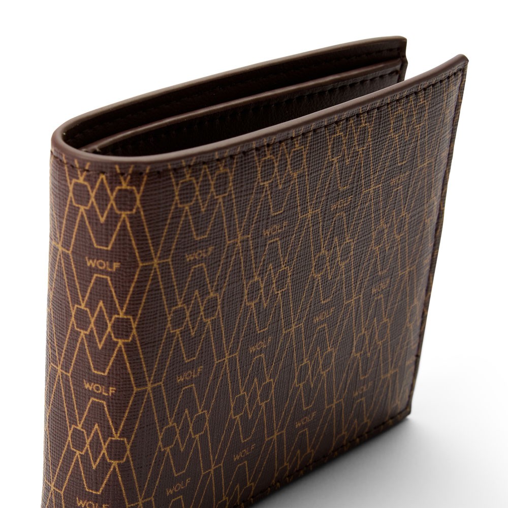  Wolf Billfold Wallet - Brown - WOLF