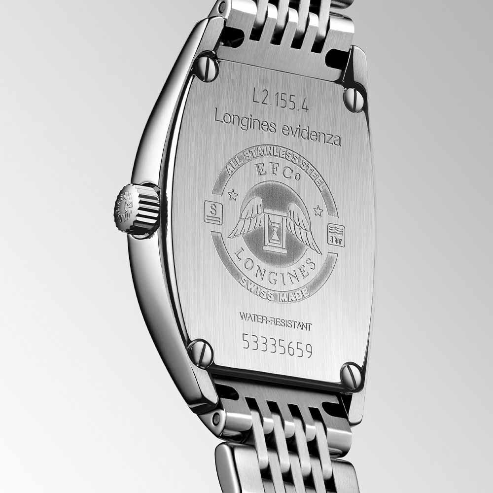  Longines Evidenza L2.155.4.71.6 Al Quarzo 26 x 30.60 mm - LONGINES