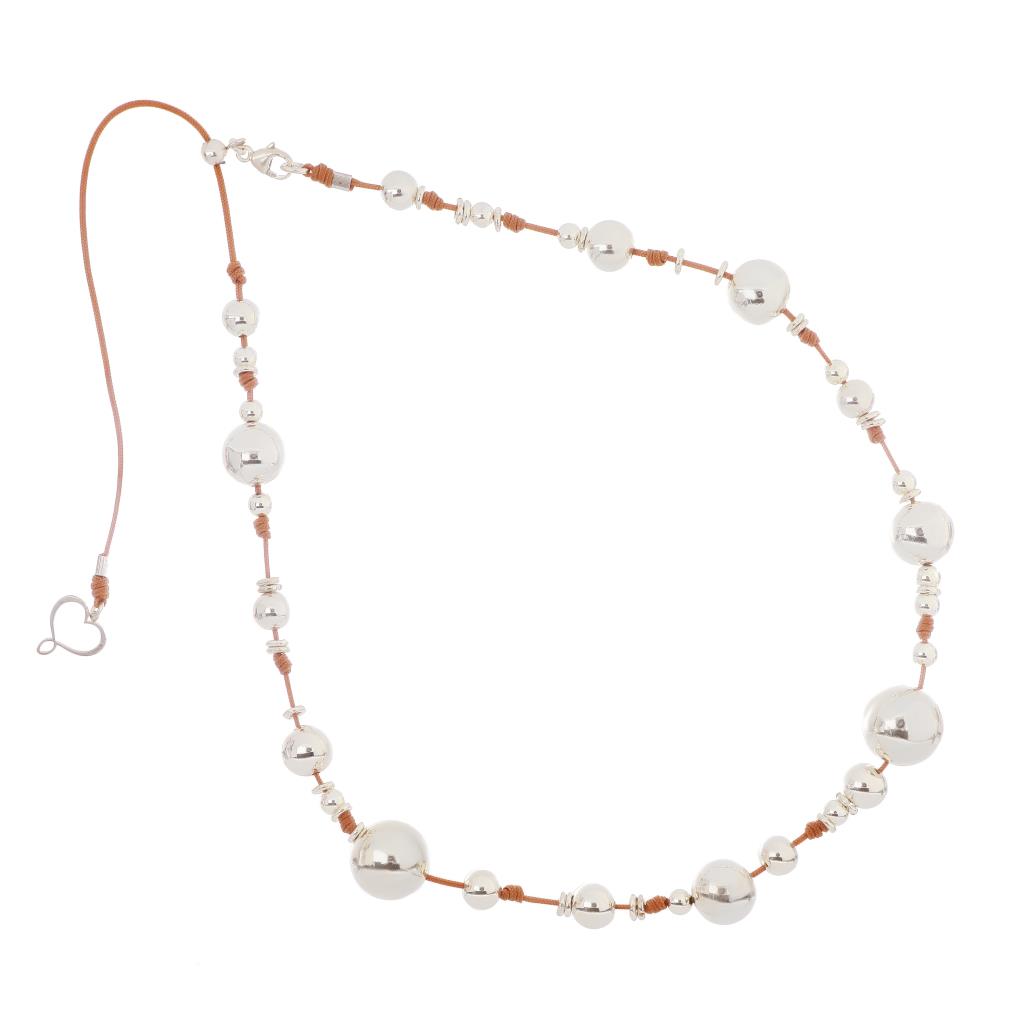 Maman et Sophie necklace GKMND29A Silver wire worlds - MAMAN ET SOPHIE
