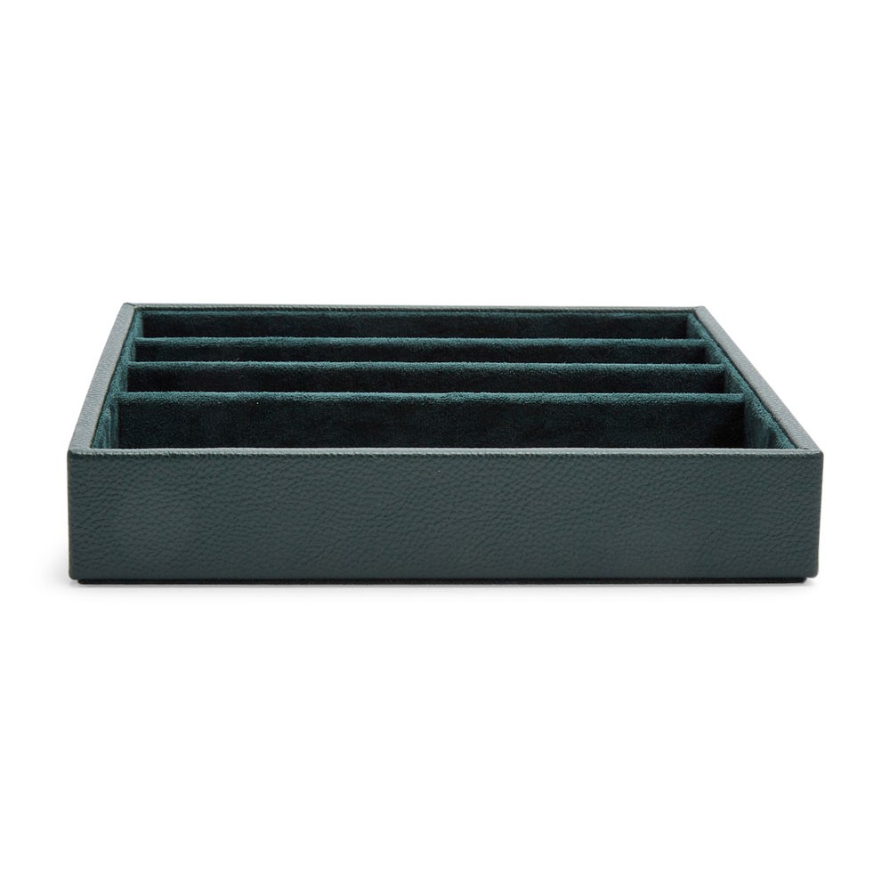  Vassoio per cambio cinturini della collezione Vintage - Verde - WOLF