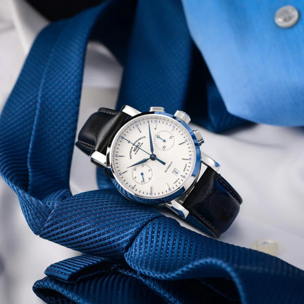  Muhle Glashutte Teutonia IV Chronograph M1-44-35-LB 39,0 mm - MUHLE-GLASHUTTE