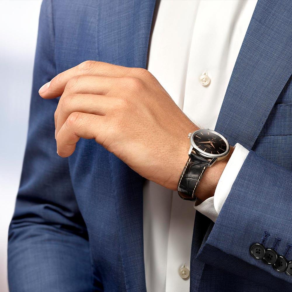  Longines Heritage Classic L4.795.4.58.0 Automatico 38.50&nbsp;mm - LONGINES