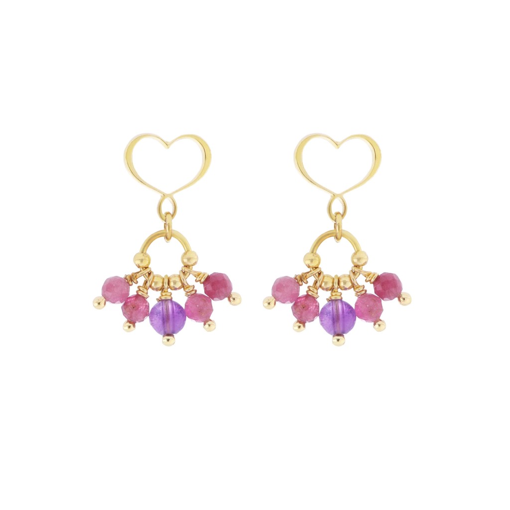 Coppia orecchini Maman et Sophie ORNDN4TO argento 925 dorato - MAMAN ET SOPHIE