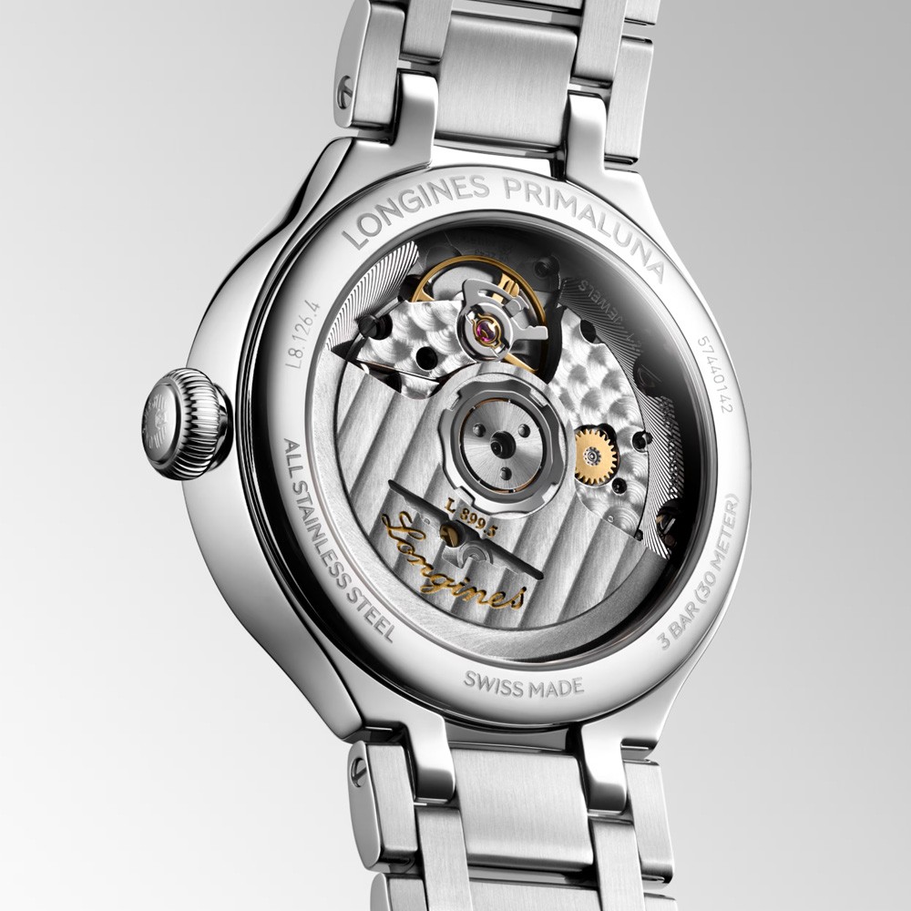  Longines PrimaLuna Moonphase L8.126.4.71.6 Automatic 34 mm - LONGINES