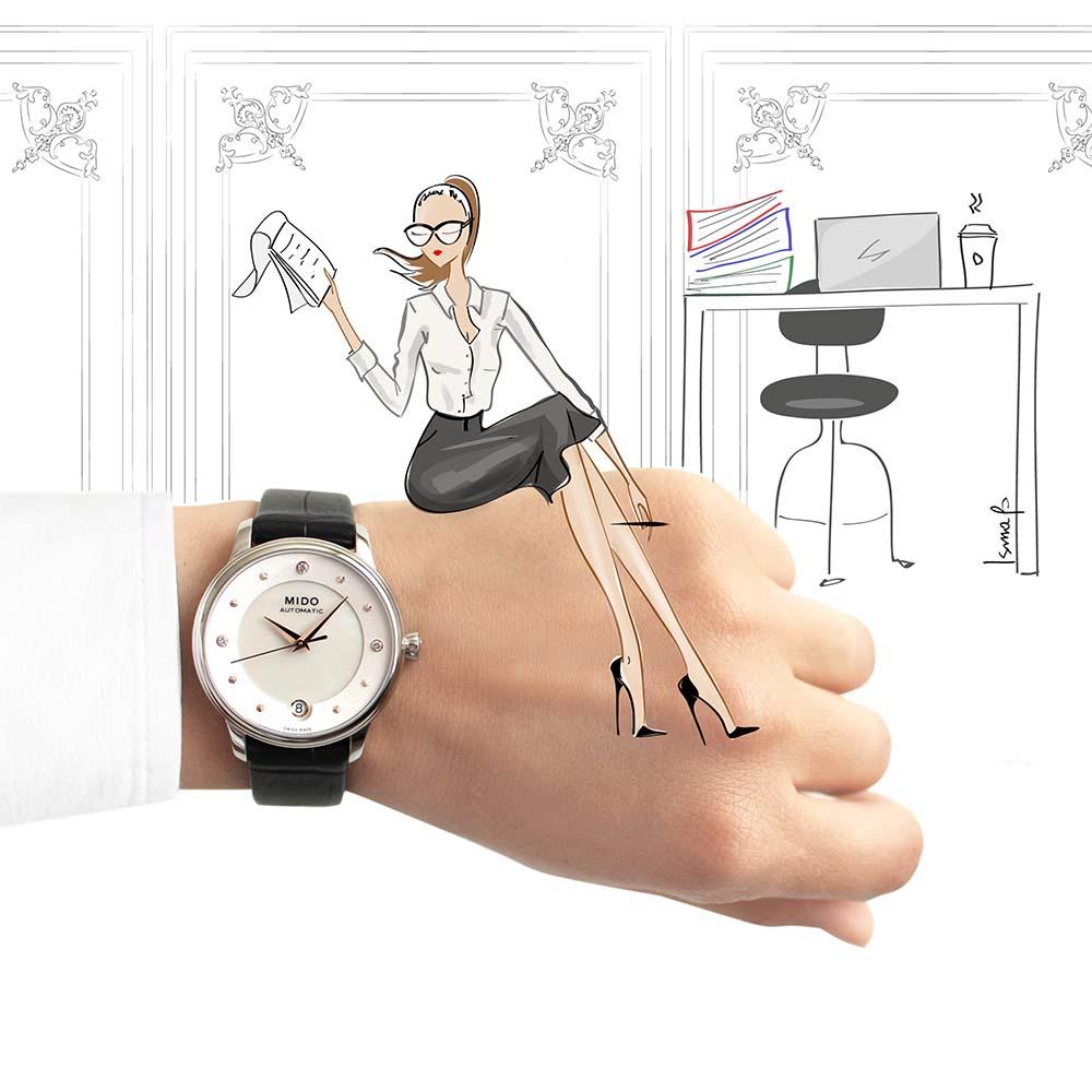  Mido Baroncelli M039.207.16.106.00 33 mm - MIDO