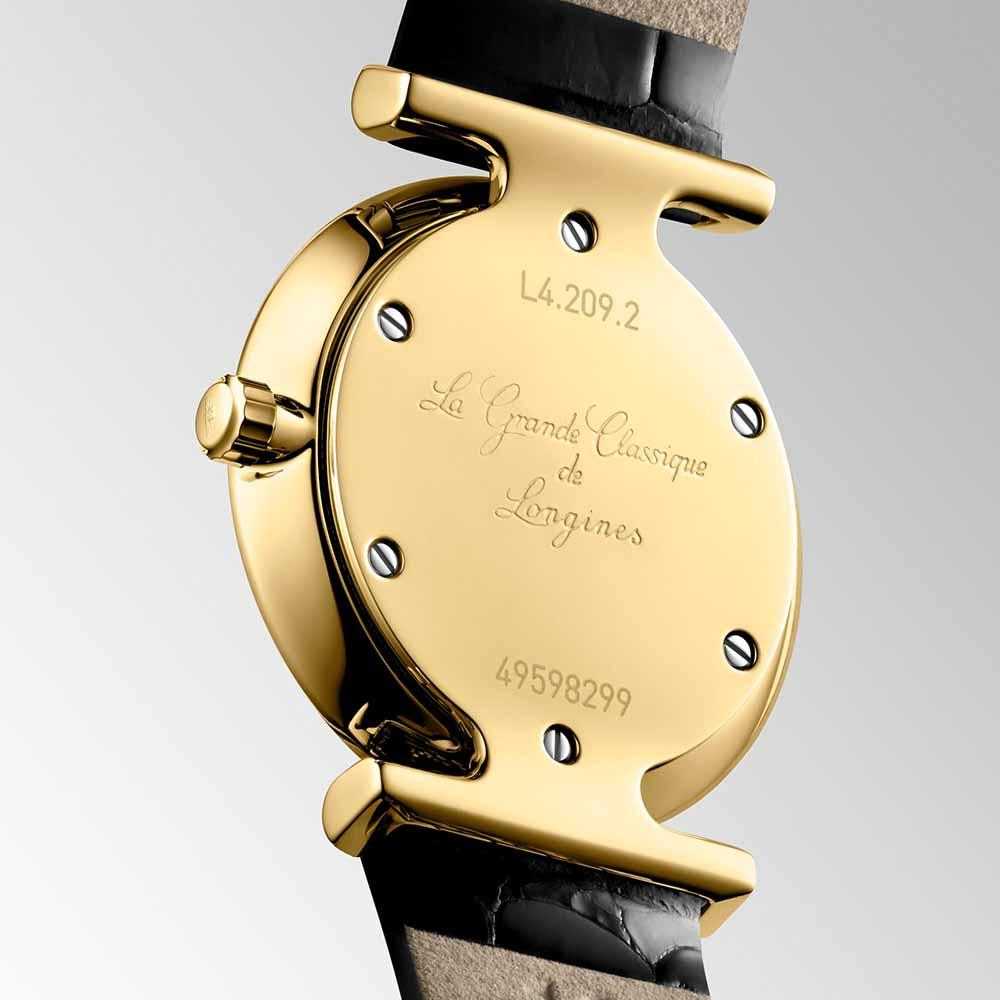  Longines La Grande Classique L4.209.2.11.2 Al Quarzo 24 mm - LONGINES