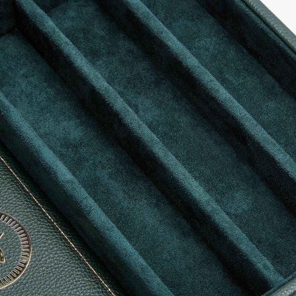  Vassoio per cambio cinturini della collezione Vintage - Verde - WOLF