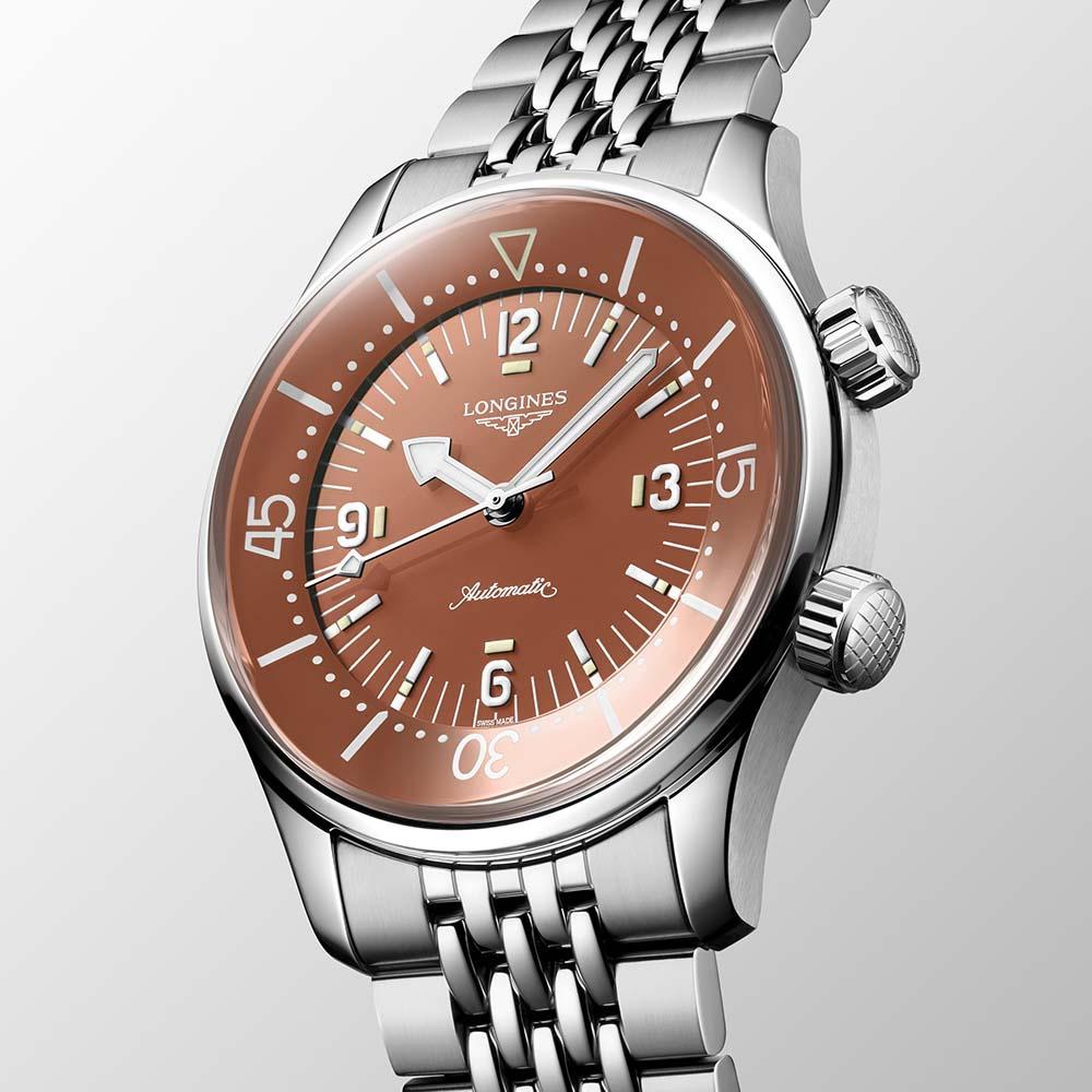  Longines Legend Diver Watch L3.764.4.96.6 Automatic 39.00 mm - LONGINES
