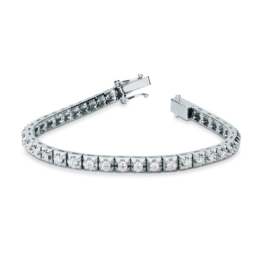 Bracciale tennis oro bianco diamanti 3,10ct G VS Mirco Visconti - MIRCO VISCONTI