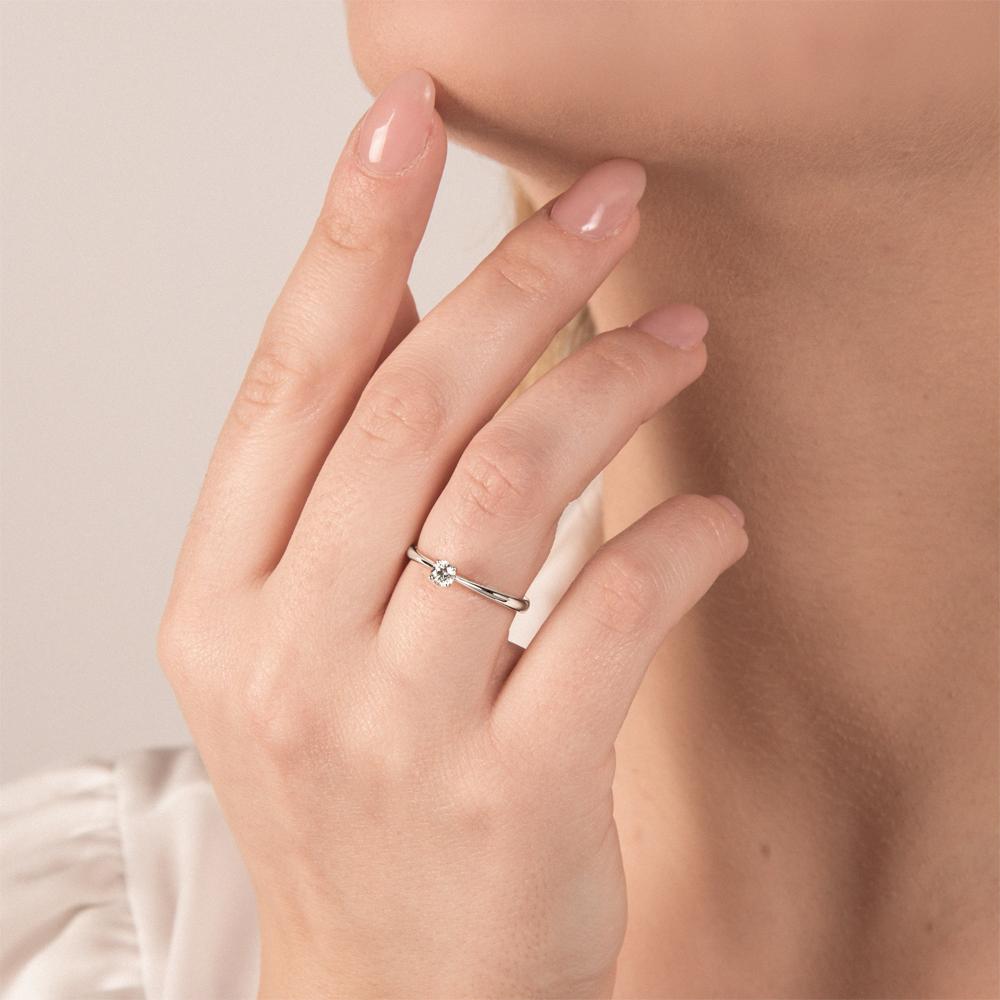  Anello solitario 4 griff diamante 0,20ct Mirco Visconti - MIRCO VISCONTI