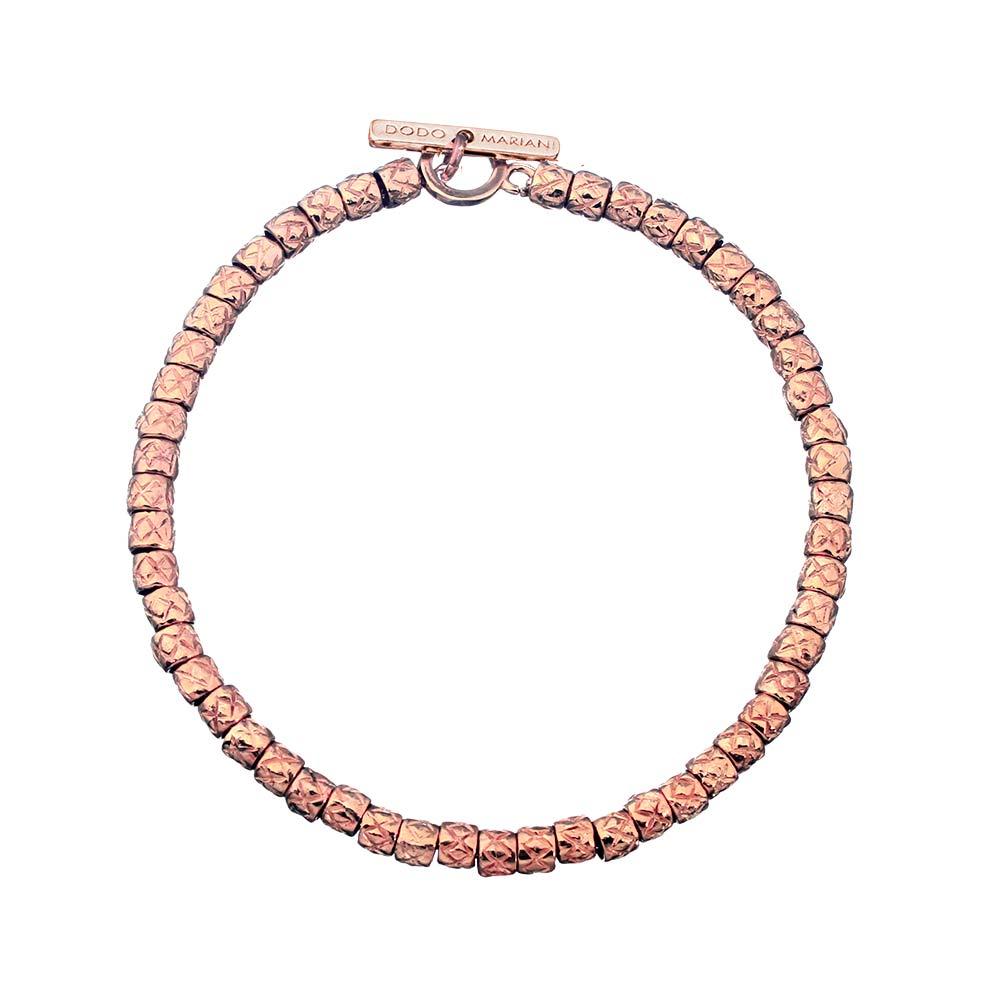 Small Dodo Mariani Pigne Bracelet BR223SM rose gold 21cm - DODO MARIANI