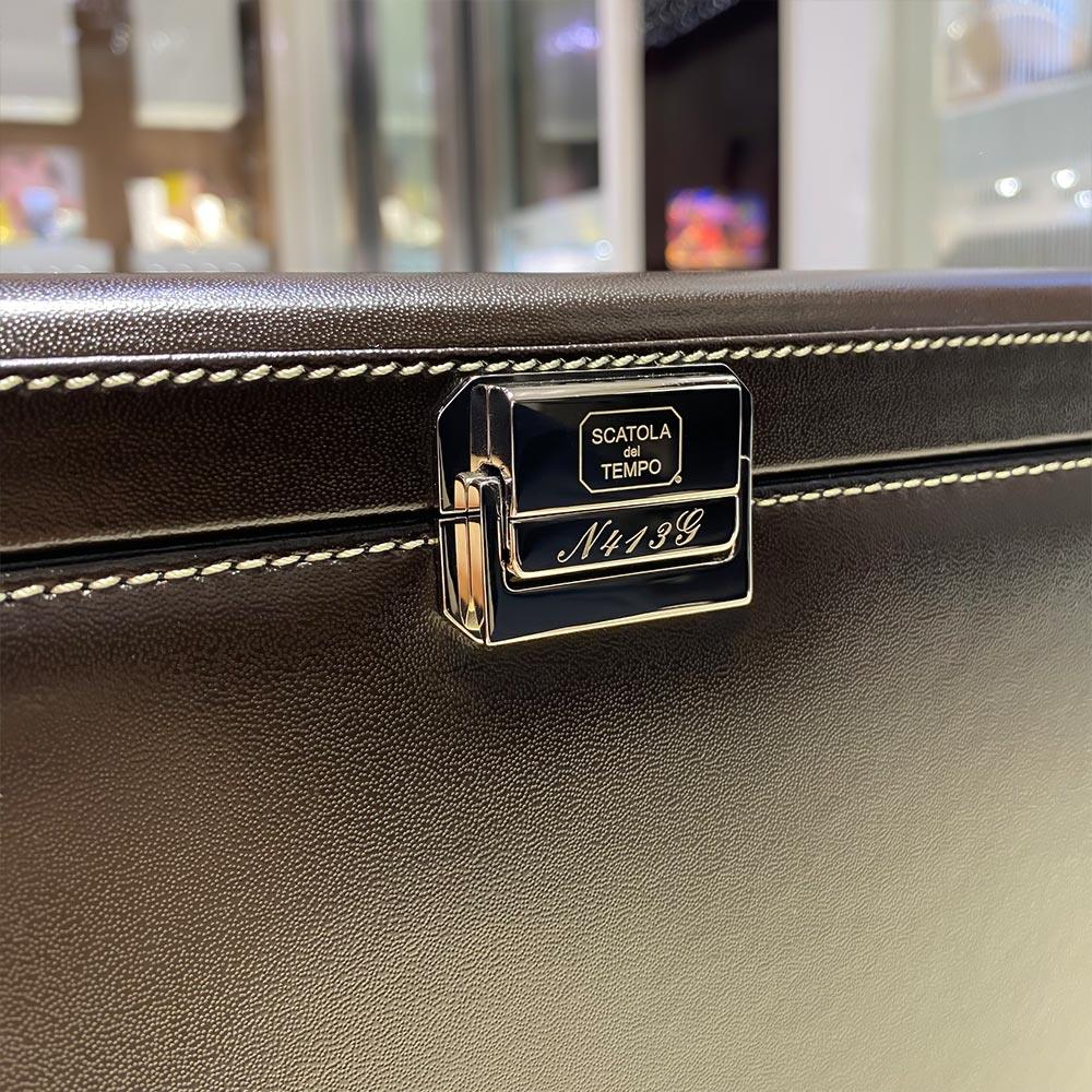  Watch box 7 watch stations 3 automatic rotors - SCATOLA DEL TEMPO