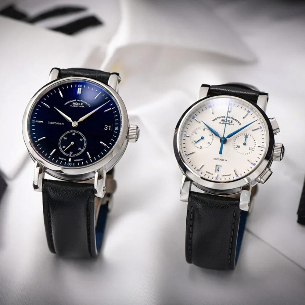  Muhle Glashutte Teutonia IV Chronograph M1-44-35-LB 39,0 mm - MUHLE-GLASHUTTE