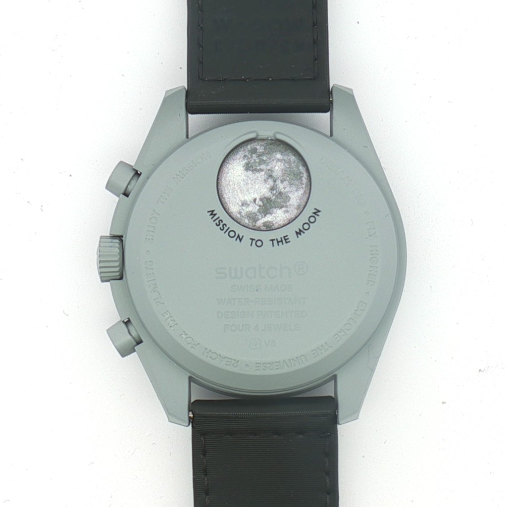 Swatch MoonSwatch SO33M100 Al Quarzo Nero 42 mm - SWATCH