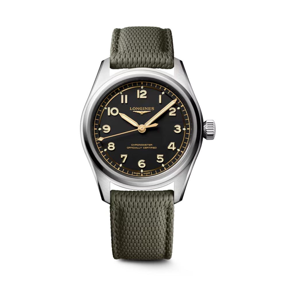 Orologio longines spirit in acciaio con cinturino