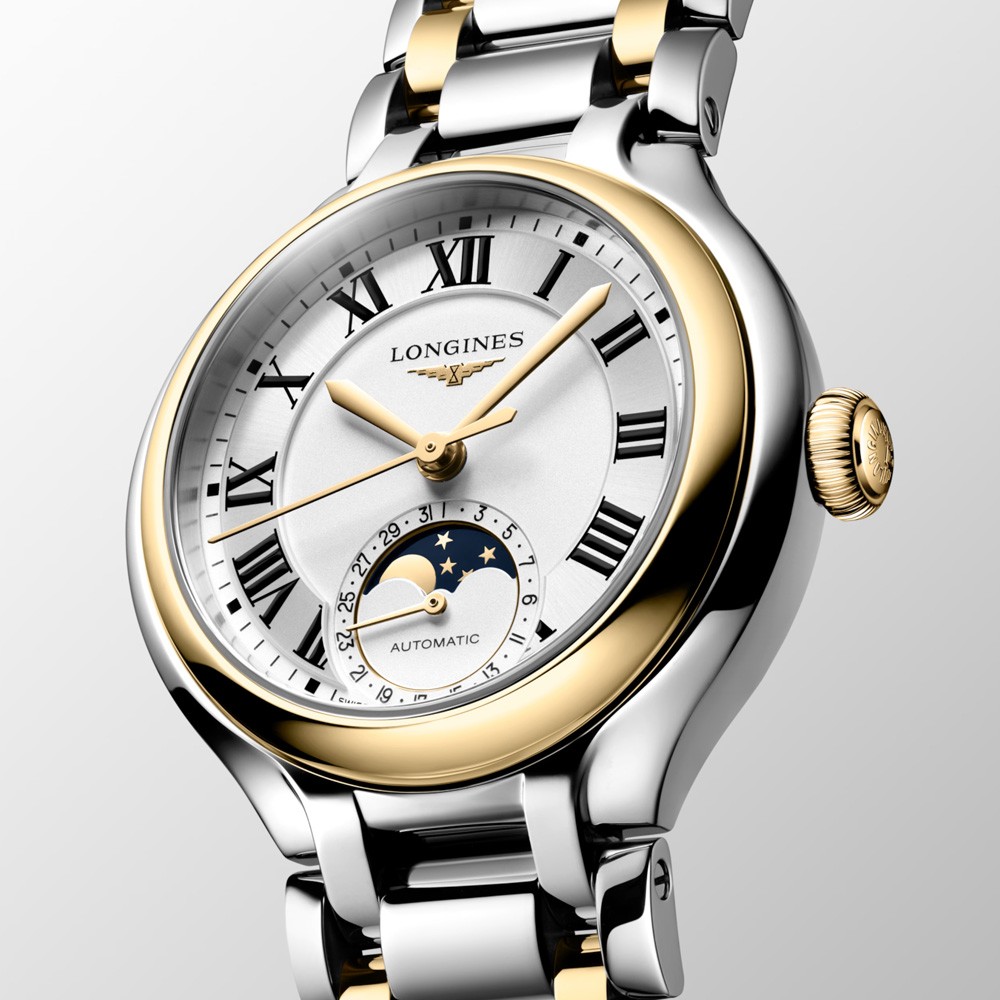 Longines PrimaLuna Moonphase L8.126.5.79.7 Automatico 34 mm - LONGINES