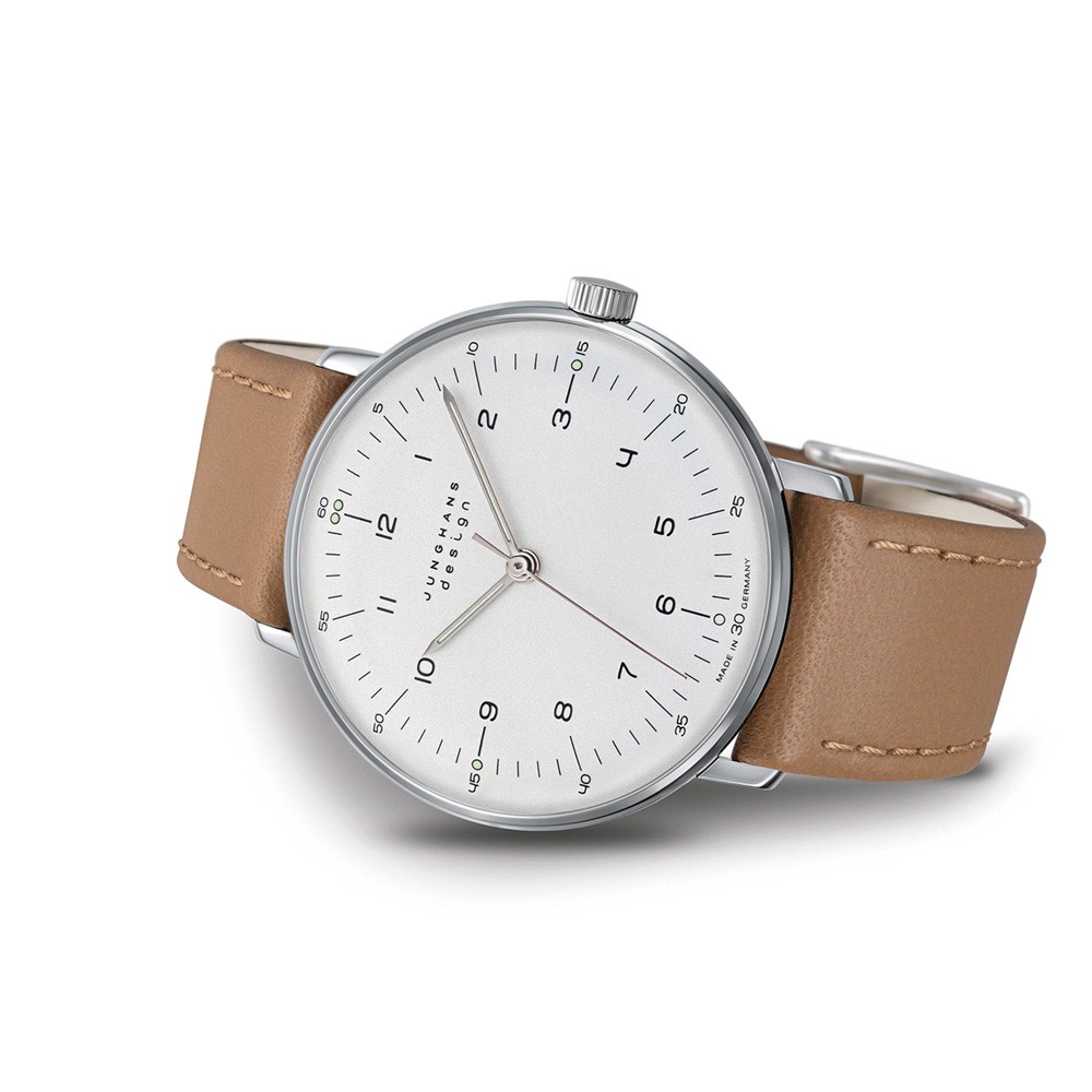  Junghans max bill Handaufzug 27-3701.02 Argento 34,0 mm - JUNGHANS