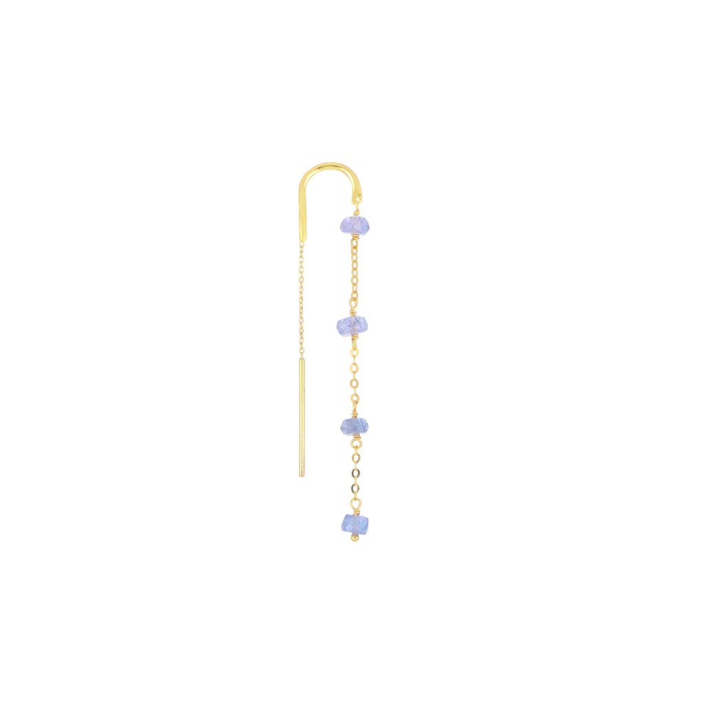 Maman et Sophie ORPTAUTA Earring Stones 18kt Yellow Gold - MAMAN ET SOPHIE