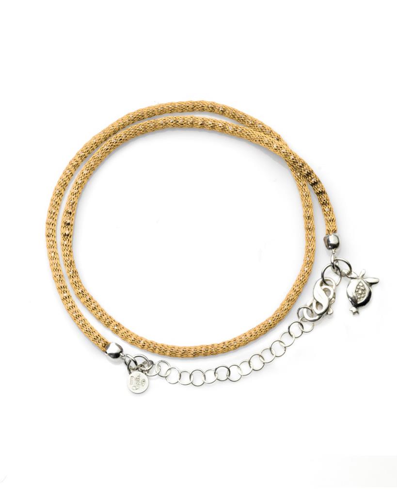 Gabriella Rivalta sterling silver 925 necklace and bracelet colour GOLD - GABRIELLA RIVALTA